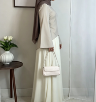 Ensemble haut et jupe amples à manches larges YSU024, vêtements islamiques Abaya Dubaï, deux pièces, coupe ample, confortable