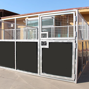 Prefabrik at istikrarlı paneller sistemi-ticari at tesisleri için ağır modüler at ahır durak kitleri - Product Image 1