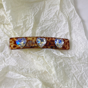 اسلوب جديد جودة عالية ملونة الحب الماس الربيع كليب خلات الشعر مشبك - Product Image 5