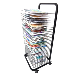 Milanais en métal 8K, pour salle de classe d'art, support de séchage pour enfants, fournitures d'art de bureau, support de séchage, a1, A3 - Product Image 1
