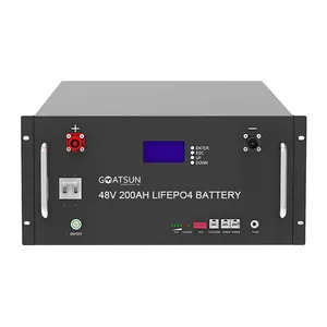 GOATSUN 24V 48V Lithium Battery Lifepo4 Batteries Rechargeable Li-ion Battery Array