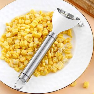 Nuevo Pelador de Maíz de Acero Inoxidable, Desgranador Manual de Maíz, Rallador, Pelador, Cortador de Mazorcas, Herramientas de Cocina para Frutas y Verduras - Product Image 1