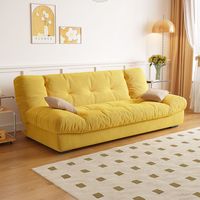 Sofá Cama Convertible de Tela Moderno de 3 Plazas para Dormitorio u Hotel, Muebles Plegables para Sala de Estar a Bajo Precio