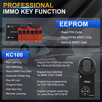 Escáner OBD2 X100PAD3 Elite herramienta de diagnóstico de coche IMMO programación de llaves todas las llaves perdidas y KC100 XTOOL X100 PAD3 programador de llaves completo