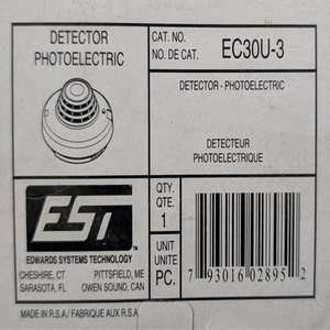 Contrôleur <span class=keywords><strong>de</strong></span> programmation <span class=keywords><strong>de</strong></span> <span class=keywords><strong>détecteur</strong></span> <span class=keywords><strong>de</strong></span> <span class=keywords><strong>fumée</strong></span> PLC EST EC30U3 pour l'automatisation industrielle - Product Image 1