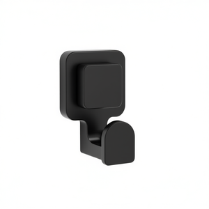 Crochet mural Kara Series pour robe, noir, 6 x 9,4 x 5,3 cm, pour salle de bain - Product Image 3