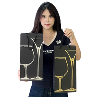 Sac en papier de luxe avec votre propre logo sac en papier de carton personnalisé avec logo imprimé sac cadeau sac à provisions Bolsas De Papel vente en gros
