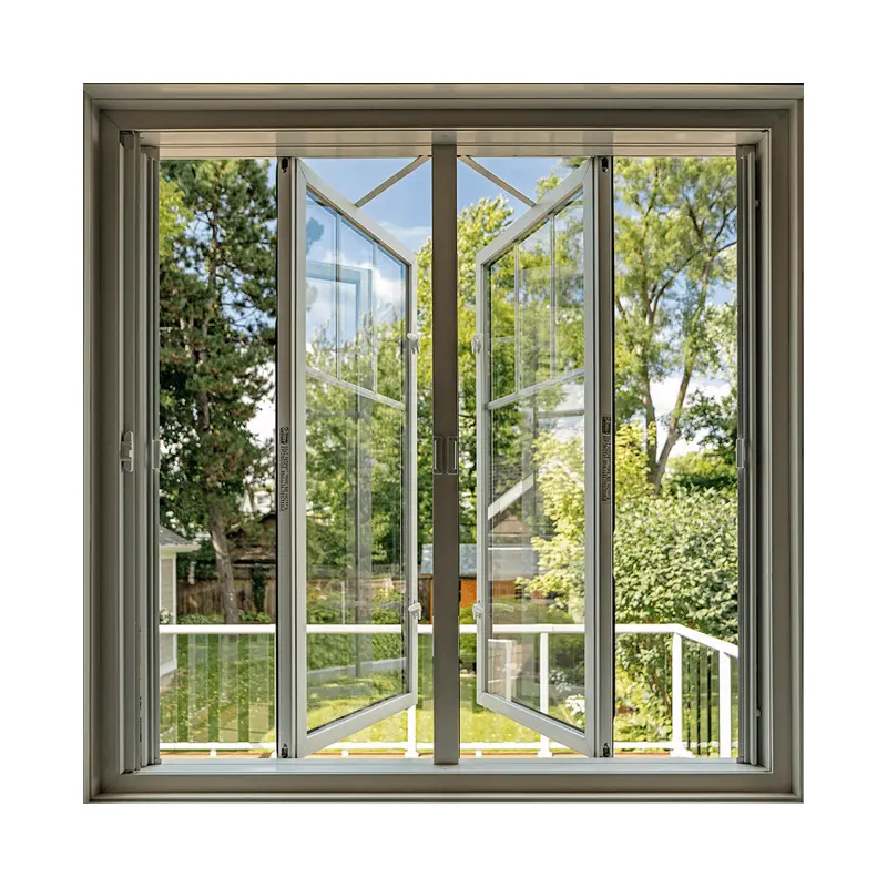Janela de alumínio da janela do aço eua, alumínio eficiente padrão