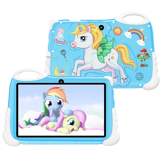Kids Tablet With Sim Card Android Tablet for Children Rugged Cheap Drawing Lcd Writing Tablet 7 Inch Wifi Dual Band 2.4G+5G