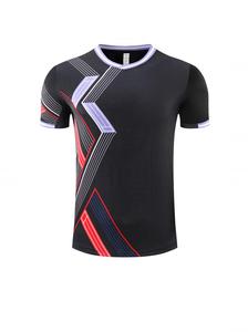Chemises de badminton personnalisées légères à sublimation, vêtements de tennis à séchage rapide, vêtements de tennis de table pour hommes et femmes - Product Image 4