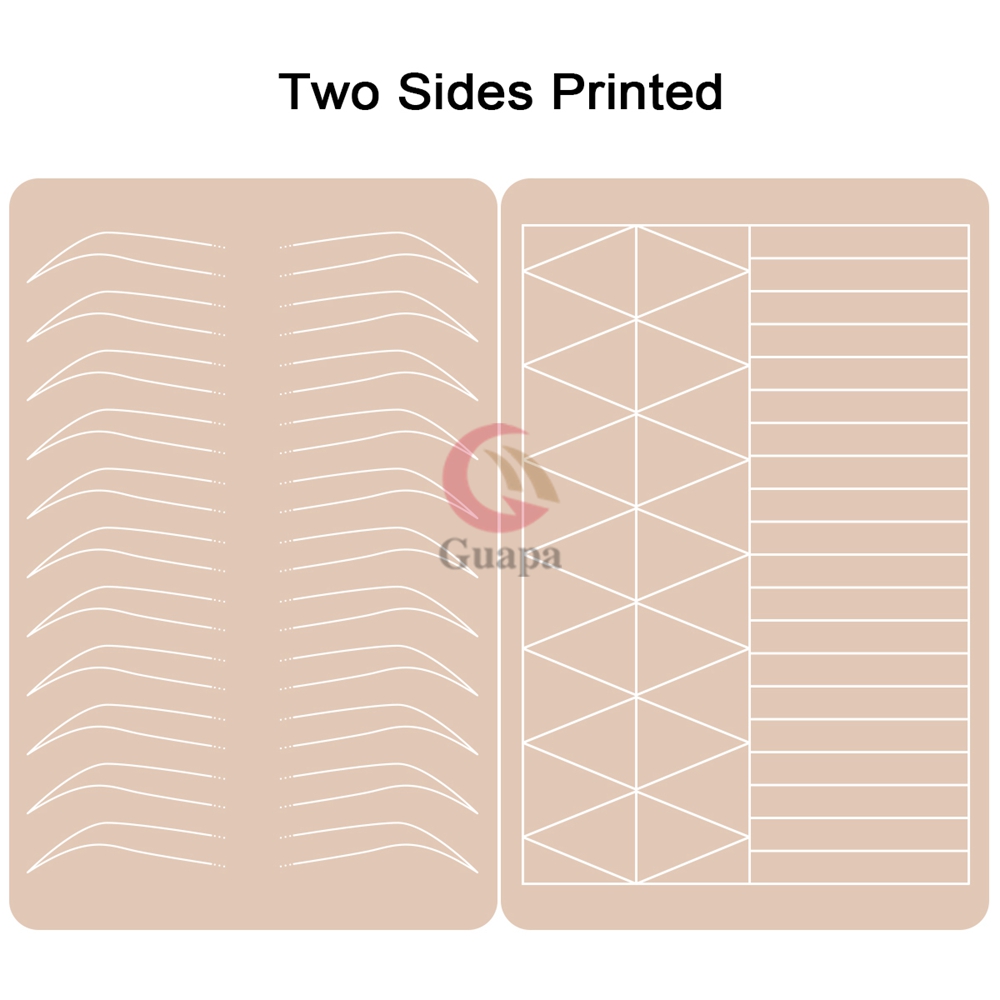 Pelle rosa-bianco stampato