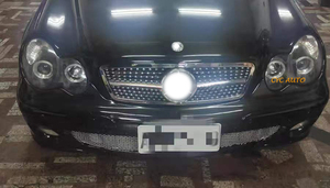 Diamond Grille C Class Black Chrome W203 Diamond Grille for Benz C180 C200 <strong>C230</strong> C240 C280 Auto <strong>Parts</strong> - Product Image 4