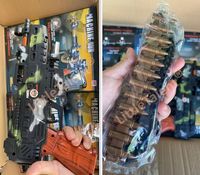 Meilleure vente de pistolets laser super infrarouge b/o tir électrique en plastique sniper enfants pistolet jouet avec lumière et son