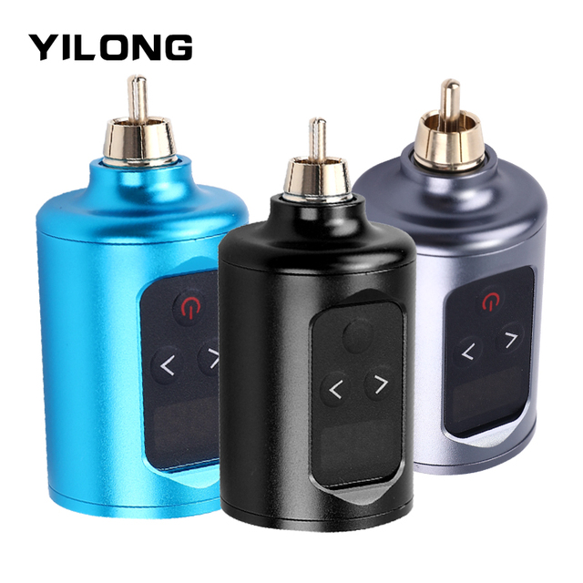 2pcs 1400MAH Wireless Power Supply Tattoo Digital Power Supply Long-Lasting Battery Life
