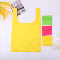 Tas Belanja Lipat Ramah Lingkungan - Tas Belanja Reusable dari Bahan Ripstop Nylon/Polyester