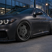 Jantes noires fermées Mforged style OEM pour distributeurs, ateliers de tuning, grossistes, importateurs – Détail radial personnalisé