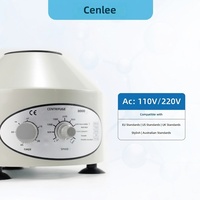 Cenlee 800D Benchtop Centrifuge 6x10ml 4000rpm 1790xg ABS/Logam Motor DC Magnet Permanen Analisis Minyak Bumi Laboratorium Biomedis