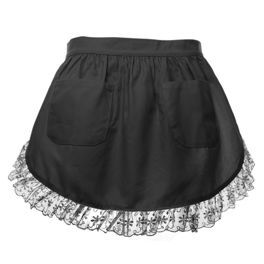 Black lace trim