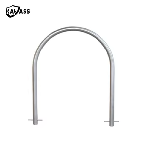 Grand <span class=keywords><strong>support</strong></span> de rangement pour vélos en U inversé standard 1-7/8 "OD <span class=keywords><strong>Support</strong></span> de stationnement en acier inoxydable de 2 capacités dans le <span class=keywords><strong>support</strong></span> de vélo fixe <span class=keywords><strong>au</strong></span> <span class=keywords><strong>sol</strong></span> - Product Image 1