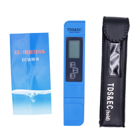 Fonction de conductivité 0-5000ppm stylo testeur de qualité de l'eau 3 en 1 TDS EC compteur de température