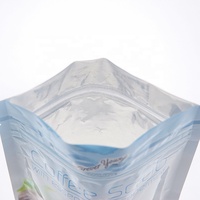 Sacs en plastique refermables personnalisés à prix d'usine, sacs Mylar, pochettes verticales avec fermeture éclair à déchirement facile pour café