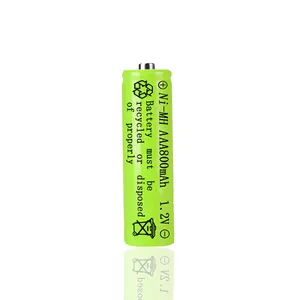 1,2 V AA Размер 2500mAh перезаряжаемые никель-металлгидридные батареи NI-MH