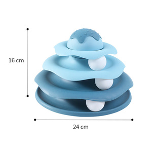 Jouet pour chat PipiTao en forme de crème glacée, plaque de jeu interactive, anti-ennui, jouet auto-entretenant pour chats - Product Image 2