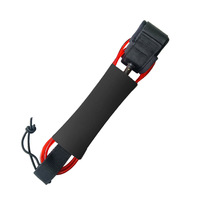 Laisse de sécurité droite en TPU étanche pour planche de surf et ski nautique, 6/7/8/9/10 pieds, pour enfants, usage domestique et professionnel