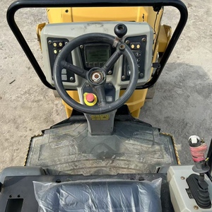 Petit rouleau agricole de haute qualité utilisé Caterpillar 3 tonnes mini rouleau original CAT CB24B rouleau - Product Image 5
