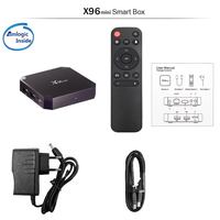 TV Box Android Quad Core X96 MINI 1GB RAM 8GB ROM AMLOGIC S905W Acceso Root Android Smart TV Box Tx3 Mini