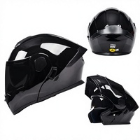 Casque unisexe à double visière style Mecha certifié DOT, convertible intégral/ouvert, pour toutes les saisons, vente en gros