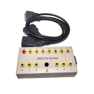 16pin Obd2 Eobd Breakout Box <span class=keywords><strong>Tester</strong></span> Pin-Out Diagnostische Pin-Out Obdii Protocol Detector Auto Breken Tool Obd2 Pin-Out Doos - Product Image 4