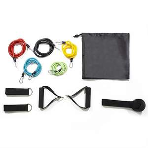 Conjunto de Bandas de Resistencia Naturales Multifuncionales, Cuerda Elástica de Yoga, Tubo de Entrenamiento de Fuerza - Product Image 1
