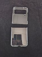 Pour Samsung Z Flip 8 Étui transparent Nouveau Coque arrière transparente antichoc en PC Étui de téléphone portable pour Samsung Galaxy Z Flip 8 7 6