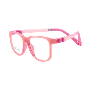 Chất lượng cao TR90 kính quang học Silicone mặt nhật ống kính linh hoạt bản lề y tế Kính mắt khung trẻ em kính cho trẻ em - Product Image 1