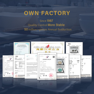 Bộ đồ ăn gốm sứ và sứ cổ điển Bộ đồ ăn sứ trắng sứ Bộ đồ ăn Bộ - Product Image 5