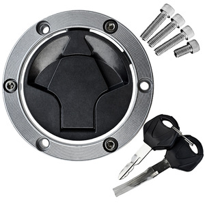 <span class=keywords><strong>Bouchon</strong></span> de <span class=keywords><strong>réservoir</strong></span> de carburant en alliage <span class=keywords><strong>d</strong></span>'aluminium CNC modifié pour moto - Modification de performance, fabrication de haute qualité, directement de l'usine - Product Image 1