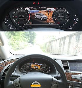 Bosstar Linux hệ thống độ chính xác cao Dash hiển thị cho Nissan tuần tra Y62 tốc độ Meter xe Bảng điều khiển cụm <span class=keywords><strong>tachometer</strong></span> - Product Image 4