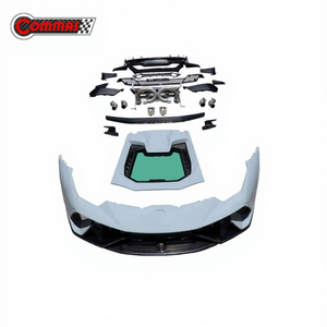 ชุดแต่งคาร์บอนไฟเบอร์+ไฟเบอร์กลาสสำหรับ Lamborghini Huracan LP580 LP610 LP640 EVO กันชนหน้า กันชนหลัง ปลายท่อไอเสีย สปอยเลอร์ - Product Image 1