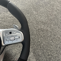 Volant en fibre de carbone pour Mercedes Benz GLA CLA GLC GLS GLE Classe A B C W205 W213 W204 W206, mise à niveau du modèle ancien vers le nouveau modèle