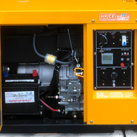 Générateurs diesel, petite puissance, silencieux, portables, dynamo 5kw/6kw/8kw/9kw/10kw/12kw, générateur diesel