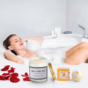Set de Regalo de Spa de Lujo Premium con Logotipo Personalizado, Caja de Regalo de Spa Relajante con Diseño de Girasol para Mujer, Paquete de Cuidado para Mujeres - Product Image 6