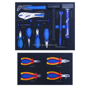 Set di Attrezzi per <span class=keywords><strong>Montaggio</strong></span> <span class=keywords><strong>Mobili</strong></span> in Schiuma EVA, Kit Multiuso con Cacciavite, Chiave Inglese, Livella, Martello, Set Combinato di 287 Utensili - Product Image 2