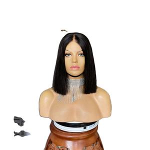 <span class=keywords><strong>Parrucche</strong></span> Bob a Taglio Dritto per Donne di Colore Joywigs, Chiusura in Pizzo 2*6, <span class=keywords><strong>Capelli</strong></span> Umani Grezzi Allineati alla Cuticola, Doppio Filamento, Fornitore di Fabbrica - Product Image 6