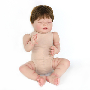 Kit Bambola Reborn <span class=keywords><strong>Elsa</strong></span> da 18 Pollici in Vinile, Progettata e Dipinta Avanzatamente, Bambola Reborn Dormiente all'Ingrosso - Product Image 1