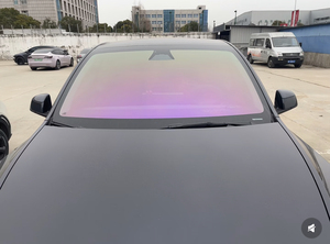 Film teinté <span class=keywords><strong>caméléon</strong></span> pour vitres de voiture, couleur violet, en stock, isolation thermique, teinte nano-céramique, <span class=keywords><strong>caméléon</strong></span> violet <span class=keywords><strong>royal</strong></span>, solaire - Product Image 2