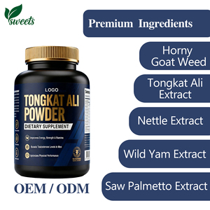 Mens Health Supplement Horny Goat Weed <strong>Tongkat</strong> <strong>Ali</strong> Powder Private Label Endurance for Man and Make Them Strong - Product Image 3