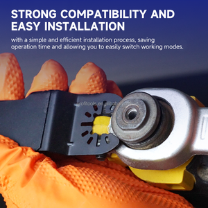 Duurzame Bi-metaal Oscillerende Multitool Zaagbladen voor Kunststof Hout Zacht Metaal Multifunctionele Zaagbladen - Product Image 3