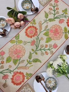Top Quality Printed <b>Table</b> <b>Runner</b> Polyester Fabric Decorative <b>Runner</b> for Restaurant and Hotel Use Available At Export Price - Product Image 4