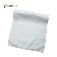 Prosub usine OEM nouveau-né Sublimation Burp chiffons bavoir vierge bricolage impression personnalisée Logo coton Polyester Sublimation Burp chiffons serviette